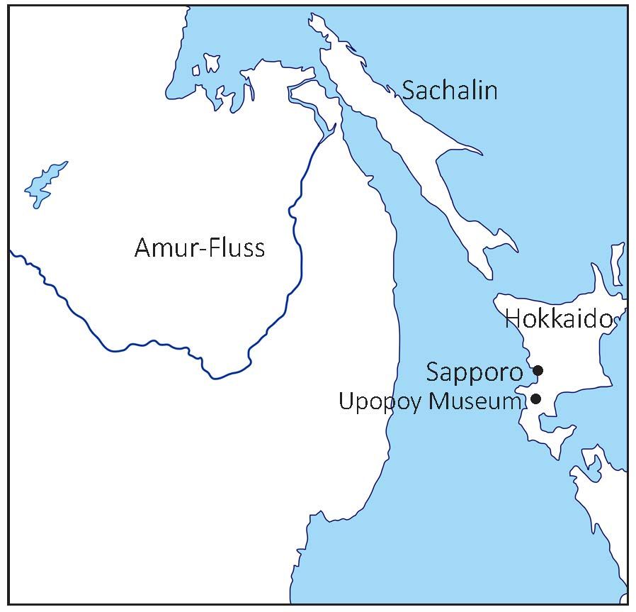 Map of Ainu