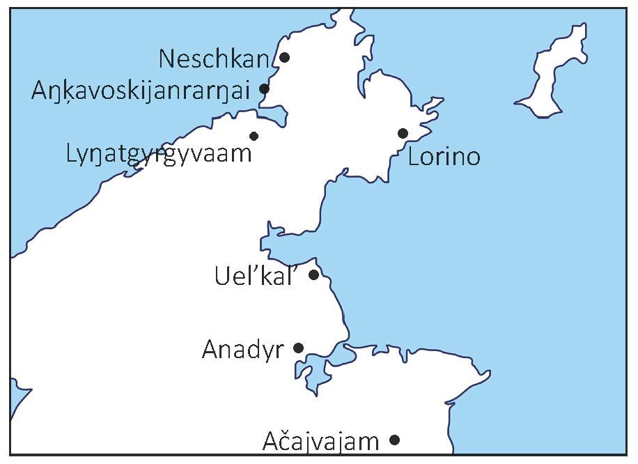 Map of Chukchi